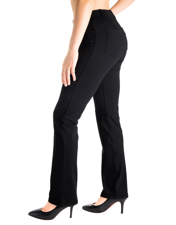 Yogipace ,Boot Cut Dress Yoga Work & Workout Pants, Size Medium Petite,  Black - $35 New With Tags - From Gayle