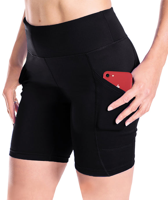 Lady's Workout Shorts With Pockets